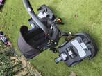 Maxi cosi doona compleet met 2 isofix bases, Kinderwagen, Ophalen of Verzenden, Zo goed als nieuw, Verstelbare duwstang