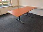 Cognac Vergadertafel / Bureau - 90 x 200 cm, Ophalen, Gebruikt