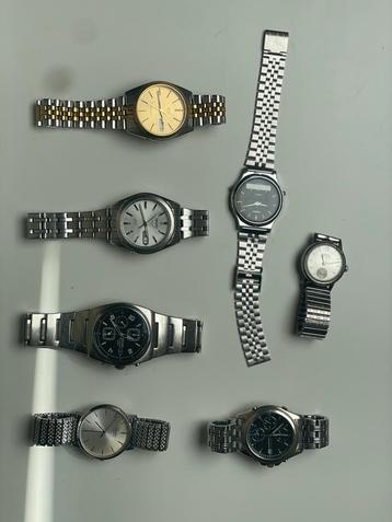 Horloge Lot: Seiko, Pulsar, Pontiac, Casio beschikbaar voor biedingen