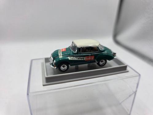 Auto union 1000s, Hobby en Vrije tijd, Modelauto's | 1:87, Zo goed als nieuw, Auto, Brekina, Ophalen of Verzenden
