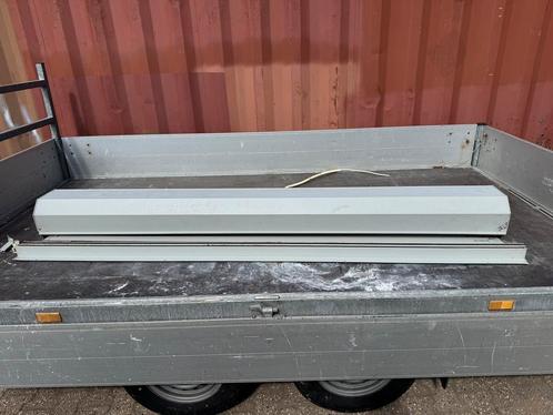 Elektisch rolluik, Doe-het-zelf en Verbouw, Rolluiken, Gebruikt, 200 cm of meer, 200 cm of meer, Grijs, Elektrische bediening
