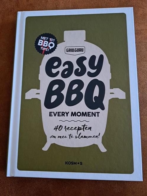Easy BBQ Every Moment Grill guru, Boeken, Kookboeken, Nieuw, Voorgerechten en Soepen, Hoofdgerechten, Tapas, Hapjes en Dim Sum