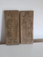 Speculaasplank klederdracht Volendam koekplank man vrouw, Ophalen of Verzenden