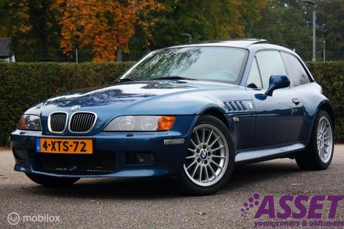 BMW Z3 Coupé 3.0i aut Topasblau | sportstoelen | glazen dak, Auto's, BMW, Bedrijf, Te koop, Z3, ABS, Airbags, Airconditioning