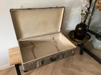 Vintage reiskoffer – jaren ’50/’60 – decoratief en stevig, Sieraden, Tassen en Uiterlijk, Koffers, Ophalen, Zo goed als nieuw