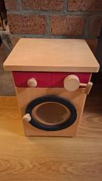 Houten Speelgoed Wasmachine, Ophalen, Gebruikt, Hout, Speelkeuken-accessoire