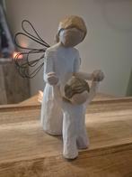 Liefdevol Engelenbeeld - Willow Tree, Ophalen of Verzenden, Zo goed als nieuw, Overige materialen, Engelenbeeld