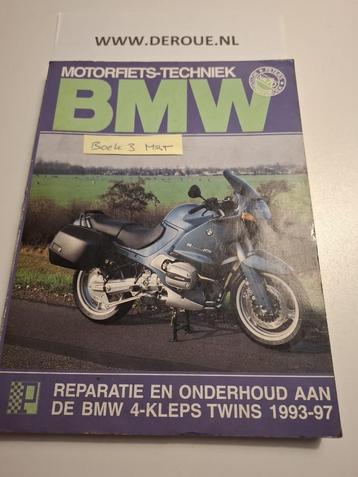 BOEK 3 MOTORFIETS & TECHNIEK BMW  4-KLEPS TWINS 1993-1997 beschikbaar voor biedingen