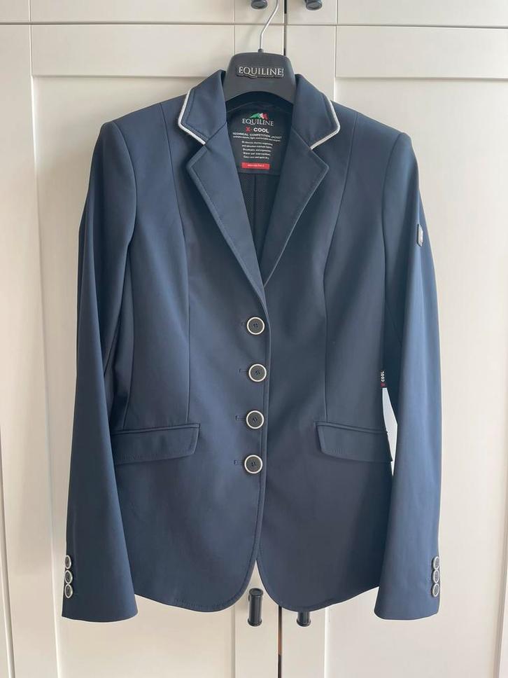 Equiline wedstrijdjasje dames 36, Dieren en Toebehoren, Paardrijkleding, Zo goed als nieuw, Dames, Bovenkleding, Springen, Ophalen of Verzenden