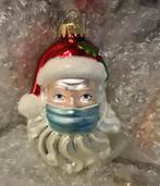 Kerstbal kerstman/mondkapje Fred van Leer - Shoeby, Diversen, Kerst, Ophalen of Verzenden