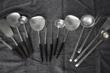 Gustav Beran Dick Simonis Brabantia 70s vintage lepelrek set beschikbaar voor biedingen