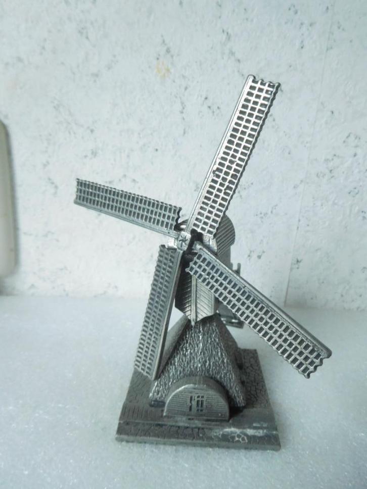 miniatuur wipwatermolen tin gemerkt Artil Specials Utrecht, Antiek en Kunst, Antiek | Tin, Ophalen of Verzenden