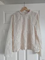 Roomwitte blouse Bisou's project mt 38, Maat 38/40 (M), Wit, Bisou's project, Ophalen of Verzenden