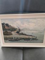 Schilderij Rotterdam, Antiek en Kunst, Ophalen