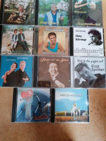 Streektaal en nederpop div. Cds  beschikbaar voor biedingen
