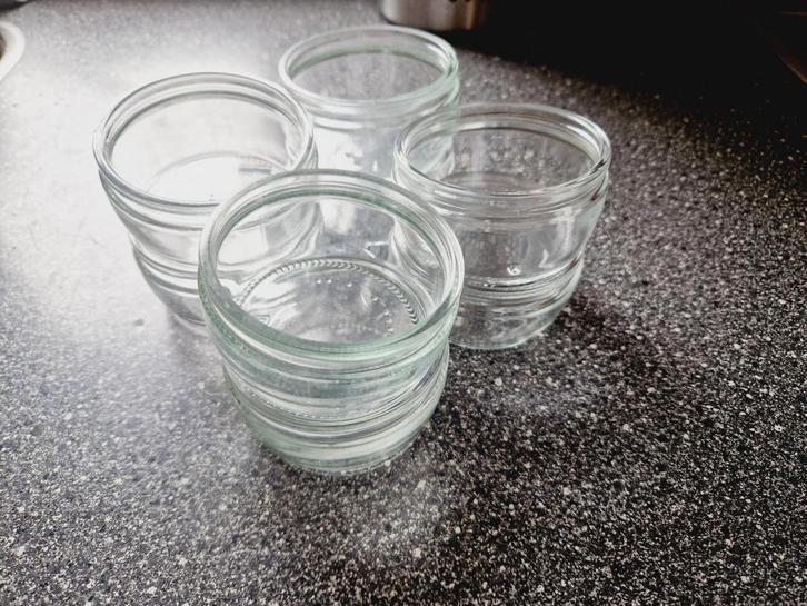 8 glazen bakjes leuk om bijv. mee te knutselen, Hobby en Vrije tijd, Overige Hobby en Vrije tijd, Ophalen