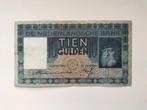 10 Gulden 1936 - 'Grijsaard' Biljet, Ophalen of Verzenden, 10 gulden, Los biljet