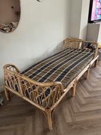 Rotan Daybed / Kinderbed Bamboe, Ophalen, Gebruikt, 90 cm, Eenpersoons