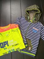 Quapi vest met 2 bijpassende t-shirts mt. 134/140, Jongen, Gebruikt, Ophalen of Verzenden, Setje