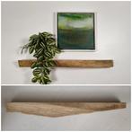 Zwevende wandplank - decoratief schap eiken 74,5 cm #75C, Houtatelier M.Y., Info@myhoutatelier.nl, Nieuw, Ophalen of Verzenden