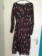 Zwarte jurk met print, Vanilia, maat 38, Maat 38/40 (M), Vanilia, Zwart, Nieuw