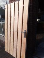 Tuinpoorten Douglas en geimpregneerd grenen op metalen frame, Nieuw, Ophalen of Verzenden, Draaipoort, 150 tot 200 cm