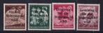 X158) 4x Propaganda WO2 Lemberg fur die Wehrmacht opdruk?, Ophalen of Verzenden, Duitse Keizerrijk, Postfris