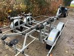 Dikke Riba kanteltrailer 2600 kg. Met kenteken., 1500 tot 3000 kg, 6 tot 9 meter, Ophalen of Verzenden, Zo goed als nieuw
