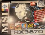 MSI RX3870 Grafische Kaart - Vintage Gaming, Tv-Out, Gebruikt, AMD, .