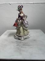 Vintage Porseleinen Dame met Parasol, Antiek en Kunst, Antiek | Keramiek en Aardewerk, Ophalen of Verzenden