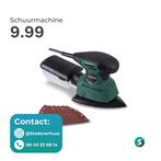 Schuurmachine te huur (HUREN), Doe-het-zelf en Verbouw, Ophalen of Verzenden, Minder dan 600 watt