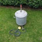 Zinken weckpan, Ophalen