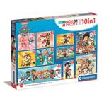 Paw Patrol puzzel 10 in 1, Kinderen en Baby's, Speelgoed | Kinderpuzzels, 2 tot 4 jaar, Info@buitenspelen-shop.nl, 10 tot 50 stukjes