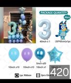 Bluey ballonnen, Ophalen, Nieuw, Versiering, Verjaardag