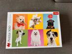 Trefl Puzzel, Hondjes - 500 stuks legpuzzel., Ophalen of Verzenden, 500 t/m 1500 stukjes, Zo goed als nieuw, Legpuzzel