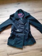Zwarte trenchcoat Peppercorn maat M, Ophalen of Verzenden, Zo goed als nieuw, Maat 38/40 (M), Zwart