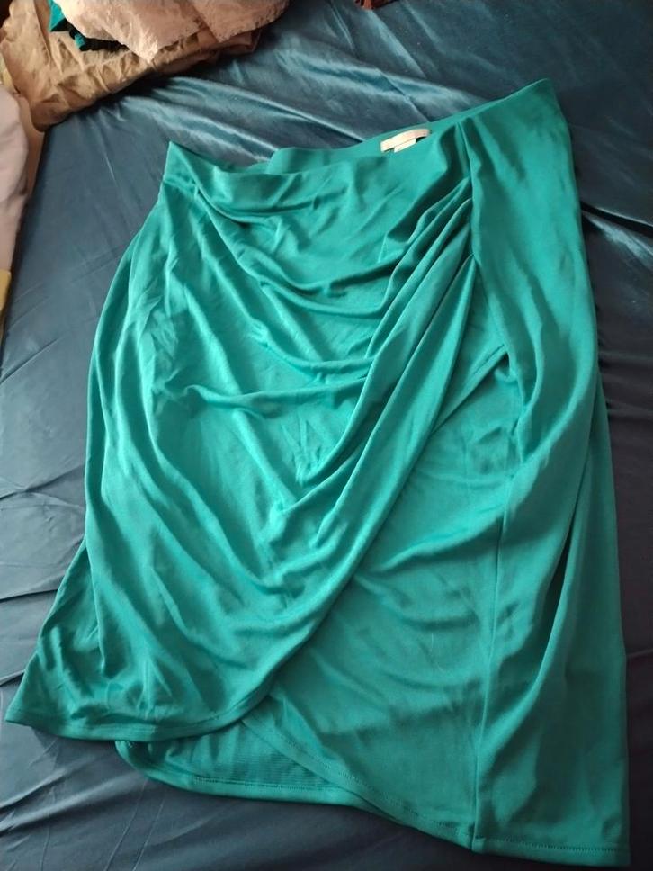 Zee groene rok maat L, Kleding | Dames, Rokken, Zo goed als nieuw, Maat 38/40 (M), Groen, Boven de knie, Ophalen of Verzenden