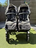 Bugaboo Donkey 3 Twin Grey Melange (+Autostoeltjes en Bases), Kinderen en Baby's, Kinderwagens en Combinaties, Gebruikt, Bugaboo