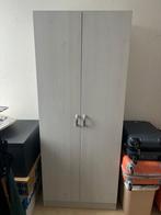 Witte kast met planken!, Ophalen, Kunststof, Gebruikt, Meerdere deuren