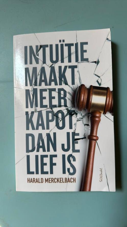 Intuïtie maakt meer kapot dan je lief is, Boeken, Wetenschap, Zo goed als nieuw, Ophalen of Verzenden