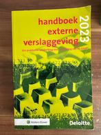 Handboek externe verslaggeving - Deloitte, Ophalen of Verzenden, Zo goed als nieuw