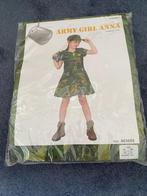 Carnaval Pak Army Girl Anna Legerjurk Maat 152, Ophalen of Verzenden, Gebruikt, 146 t/m 152, Meisje