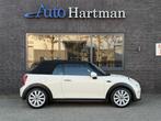 Mini Cooper Cabrio 1.5 Chili LEDER|LED|NAVI|STOELVERWARMING, Auto's, 136 pk, Gebruikt, Elektrische ramen, Cabriolet