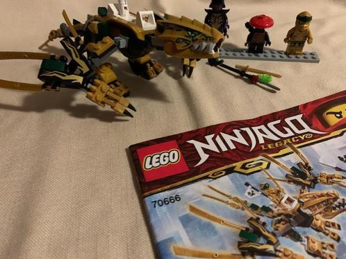 lego ninjago 70666 The golden dragon, Kinderen en Baby's, Speelgoed | Duplo en Lego, Zo goed als nieuw, Complete set, Ophalen of Verzenden