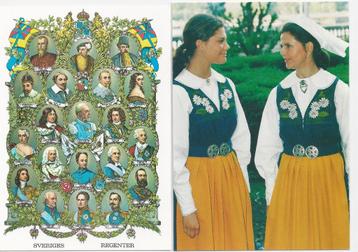 Zweedse koninklijk huis, set van 8 nieuwe fotokaarten beschikbaar voor biedingen