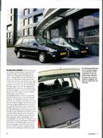 Autovisie dubbeltest Kia Joice en Opel Zafira Mei 2000, Ophalen of Verzenden, Gelezen
