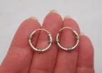 Zilveren oorringen unisex nr.595