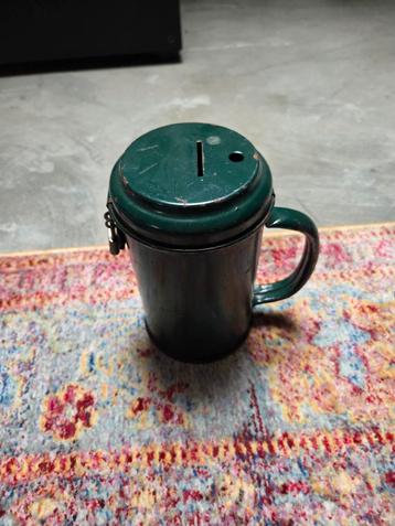 Vintage geldbus met slot - Sleutel kwijt! beschikbaar voor biedingen