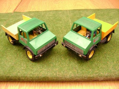 Mercedes-Benz Unimog van Britains met stocknummer 9569, Hobby en Vrije tijd, Modelauto's | 1:32, Gebruikt, Tractor of Landbouw