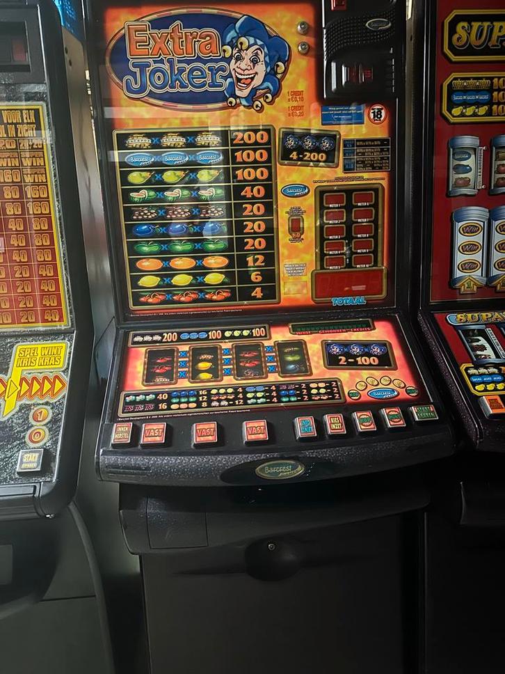 Extra Joker Barcrest - Perfect Werkend!, Verzamelen, Automaten | Gokkasten en Fruitautomaten, Gebruikt, Euro, Met sleutels, Ophalen